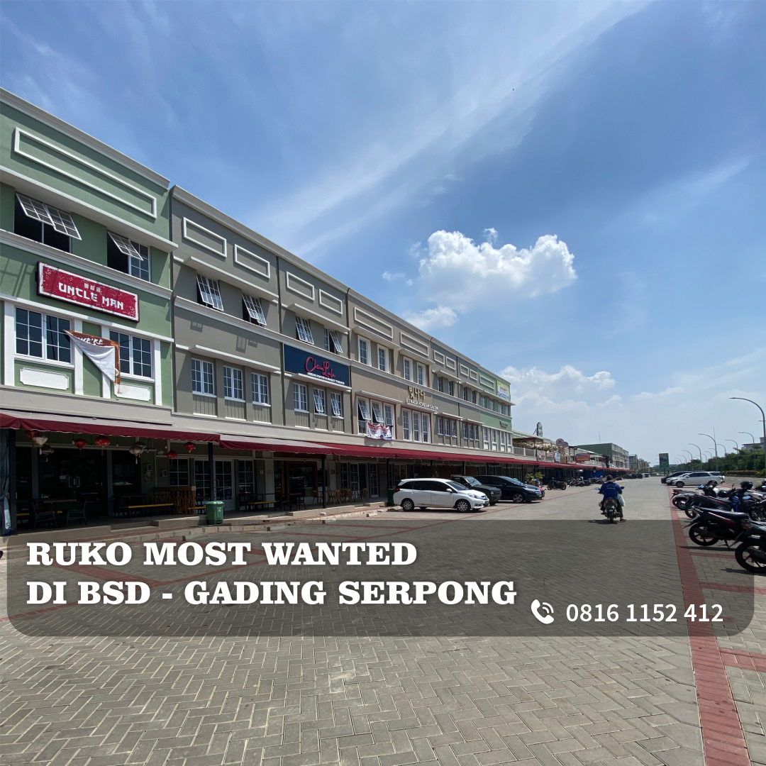 ruko maggiore paramount serpong